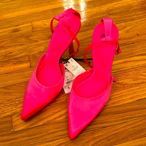 BARBIECORE HEELS to last after the trend! NWT! - Picture 1 of 4